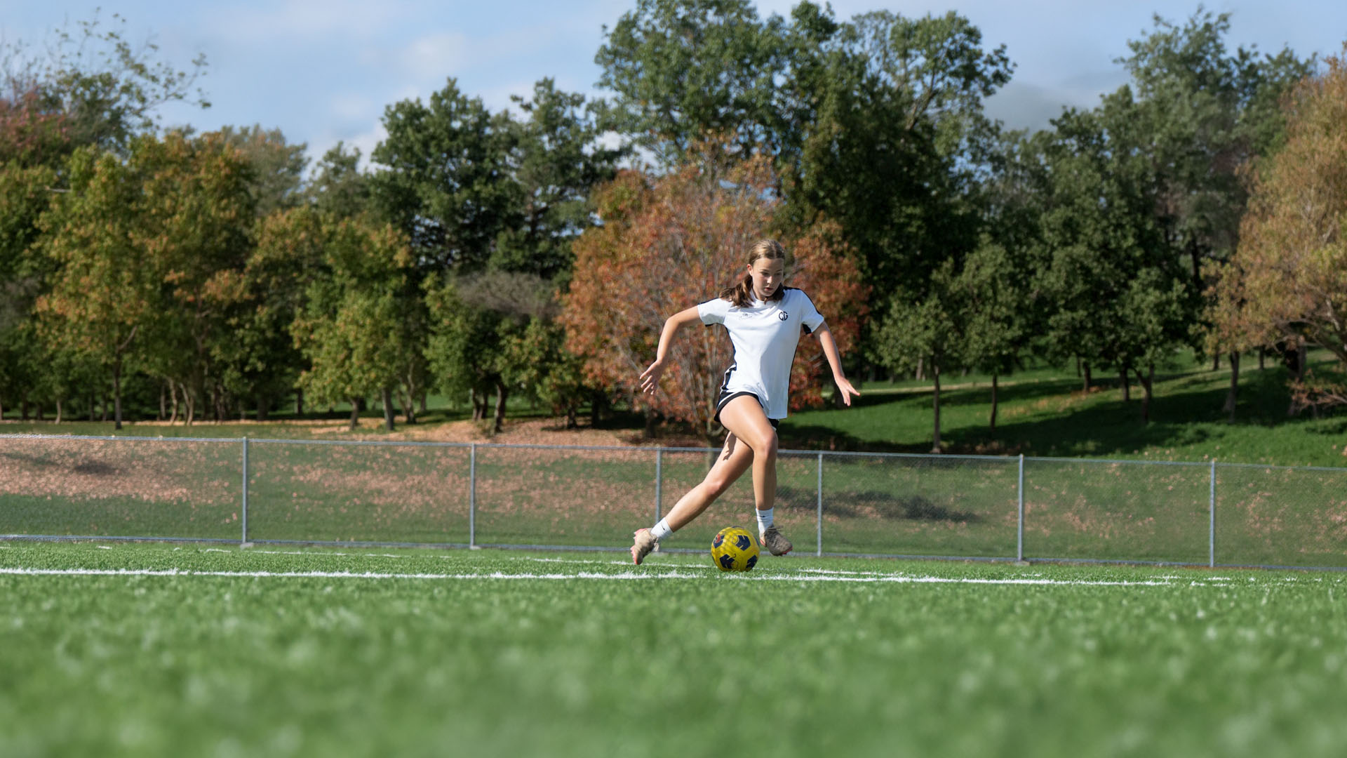 Outdoor training action